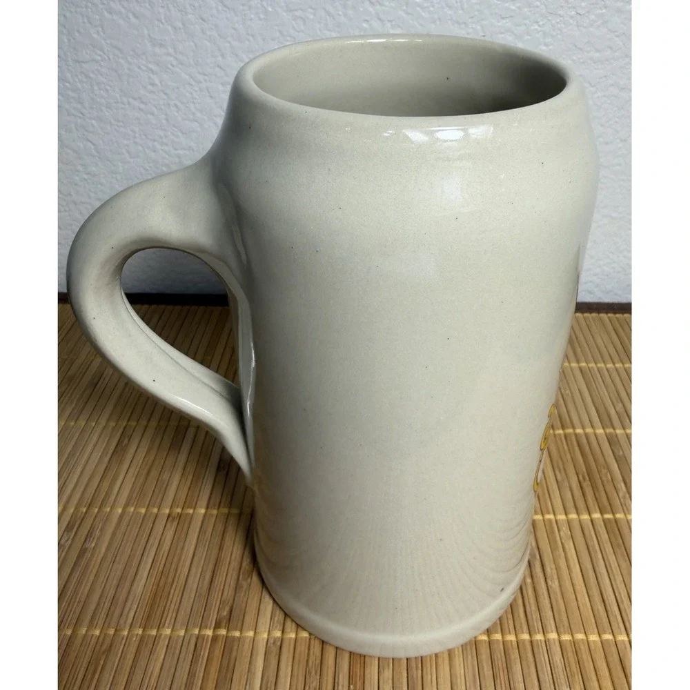 Klosterbrauerei Kreuzberg Brewery Heavy‎ Stoneware Beer Stein Germany 1 Liter
